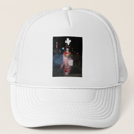 Asakusa Geisha Neo Tokyo Trucker Pet (Voorkant)