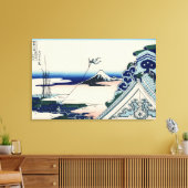 Asakusa Honganji Temple in de oostelijke hoofdstad Canvas Afdruk (Insitu (Woonkamer))