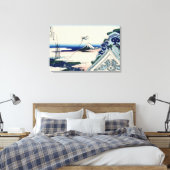 Asakusa Honganji Temple in de oostelijke hoofdstad Canvas Afdruk (Insitu (Slaapkamer))