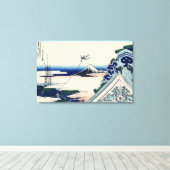 Asakusa Honganji Temple in de oostelijke hoofdstad Canvas Afdruk (Insitu (Houten vloer))