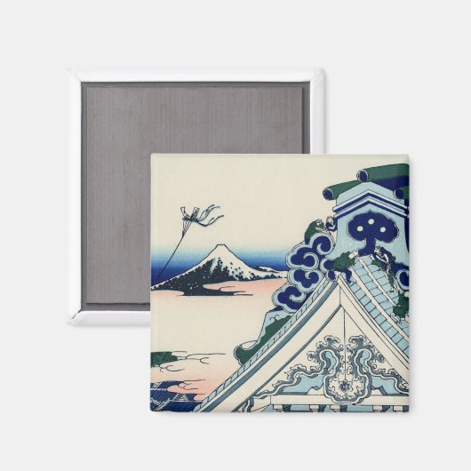 Asakusa Honganji Temple in de oostelijke hoofdstad Magneet (Voorkant / Achterkant)