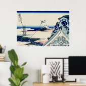 Asakusa Honganji Temple in de oostelijke hoofdstad Poster (Thuiskantoor)