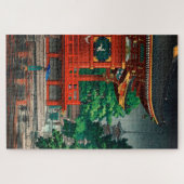 Asakusa Kannondo Temple van Tsuchiya Koitsu Legpuzzel (Horizontaal)