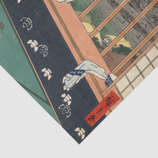 Asakusa Ricefields en Torinomachi Festival. Tissuepapier (Detail)