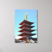 Asakusa Sensoji Tempel Japan Reis Landschap