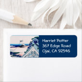 Asakusa Temple 北 Hokusai Japan Fine Art Etiket (Insitu)