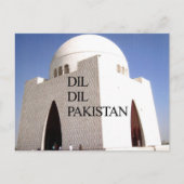 Asallam O Alaikum Hakunamatata Pakistan-kaart Briefkaart (Voorkant)