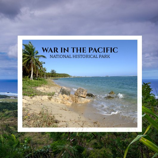 Asan Beach War in Pacific National HP Briefkaart