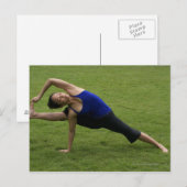 Asana yoga briefkaart (Voorkant / Achterkant)