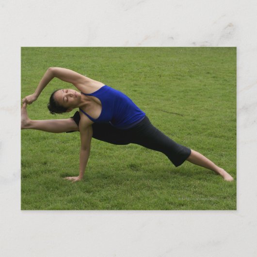 Asana yoga briefkaart (Voorkant)