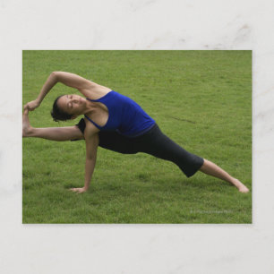 Asana yoga briefkaart