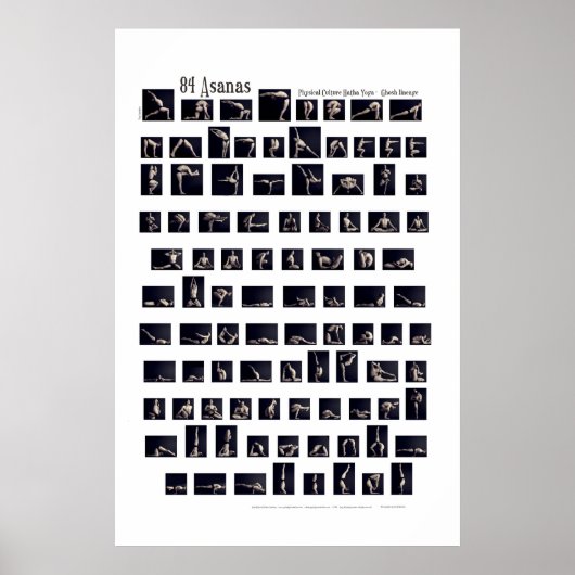 Asanas Poster (Voorkant)