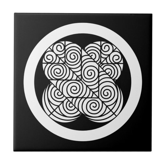 Asano Hawk veren Tegeltje (Voorkant)