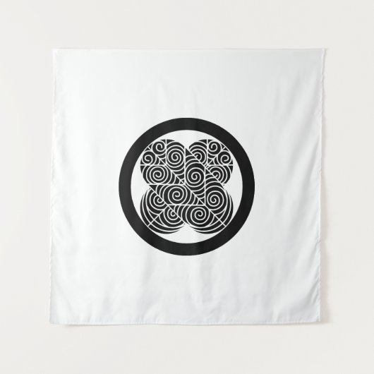 Asano Hawk veren Wandkleed (Voorkant)