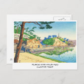 Asano Takeji, Uitzicht van Wakayama Wakanoura art Briefkaart (Voorkant / Achterkant)