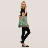 Asanoha and Kikkou Pattern Tote Bag (Op model)