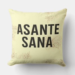 Asante Sana Botercreme  – Warm Goud Swahili Affi Kussen