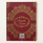 Asante Sana "Gratitude" Valentine’s Gold Heart   Planner (Achterkant)