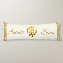 Asante Sana "Gye Nyame" Ivoren Adinkra Erfgoedkuss