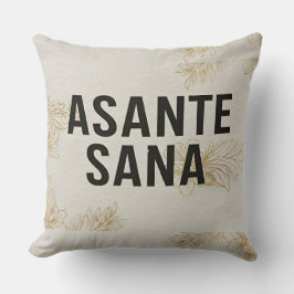 Asante Sana Ivoor & Goud Neutraal – Vergulde Swahi Kussen