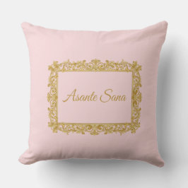 Asante Sana Sunset Pink & Dark Gold – Celestial Ov Kussen