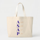 ASAP Aperol Spritz en Pasta Tote : OOO Office Tas (Voorkant)