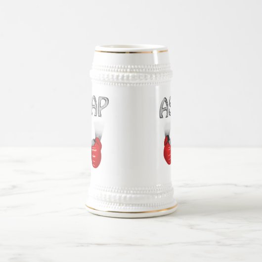 ASAP MMA Ghandschoenen rood Bierpul (Center)