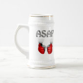 ASAP MMA Ghandschoenen rood Bierpul (Links)
