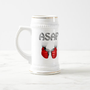 ASAP MMA Ghandschoenen rood Bierpul