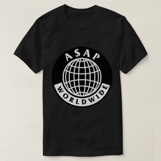 Asap Mob Sticker T-shirt (Design voorkant)