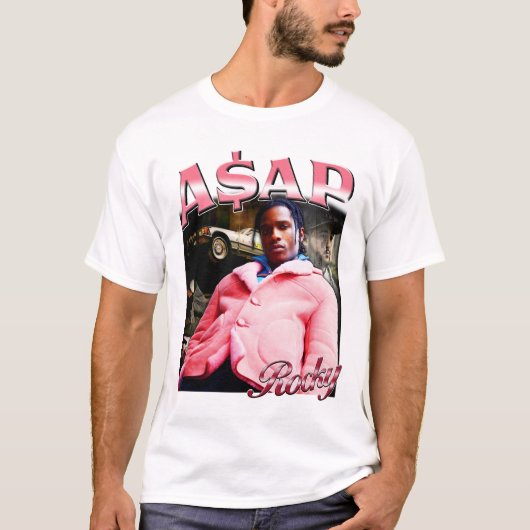 asap rocky t-shirt (Voorkant)