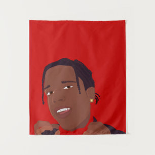 ASAP Rocky Tapestry Wandkleed