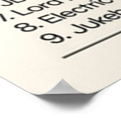 ASAP Rockys At Long Last ASAP Uitzichten Tracklist Poster (Hoek)