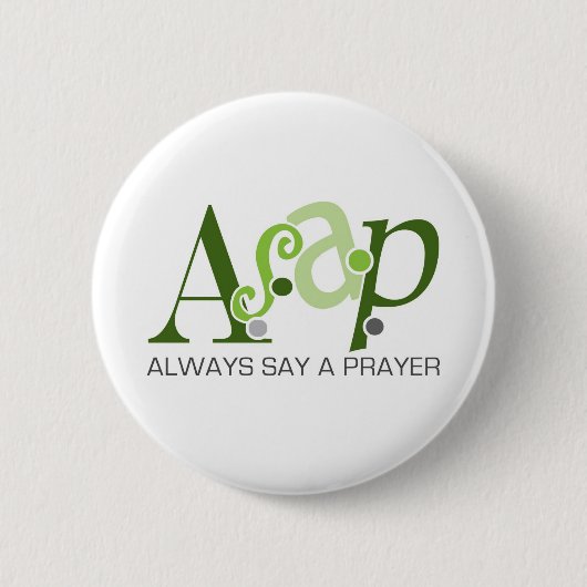 ASAP RONDE BUTTON 5,7 CM (Voorkant)