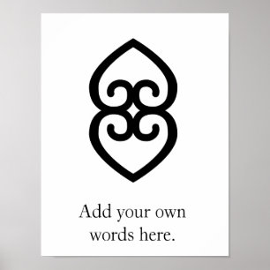 ASASE YE DURU   Voorziening en de Diviniteit Aarde Poster