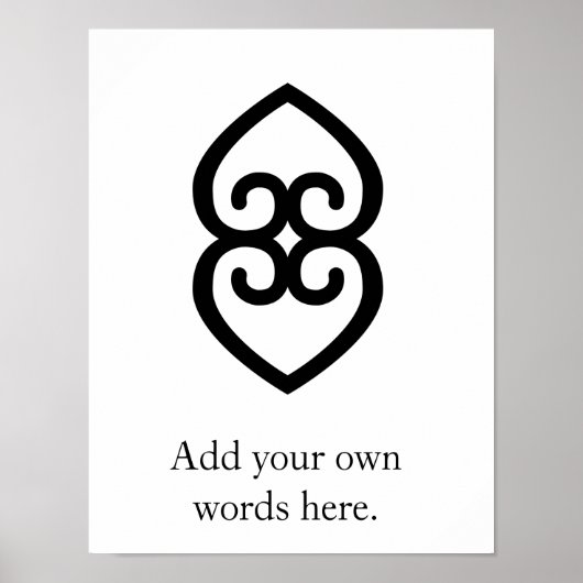 ASASE YE DURU | Voorziening en de Diviniteit Aarde Poster (Voorkant)