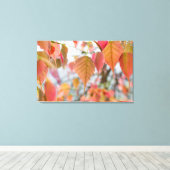 Asathu Plant Baby Leaves Load buddha Canvas Afdruk (Insitu (Houten vloer))