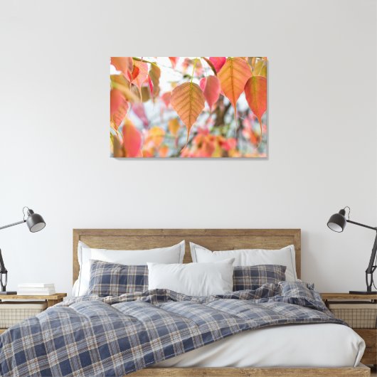 Asathu Plant Baby Leaves Load buddha Canvas Afdruk (Insitu (Slaapkamer))