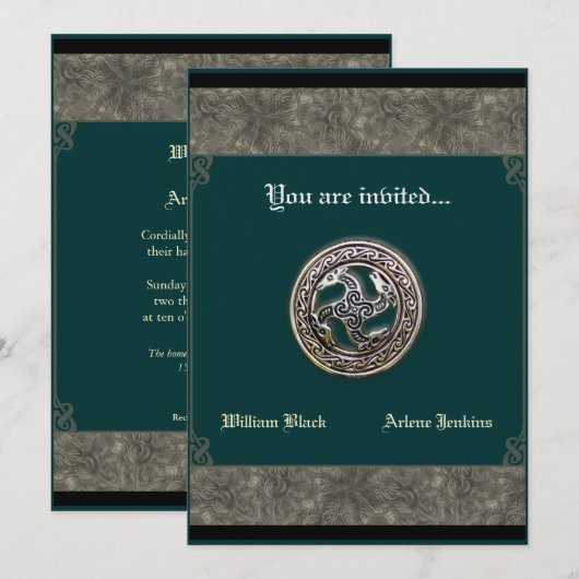 Asatru Handfasting Kaart (Voorkant / Achterkant)