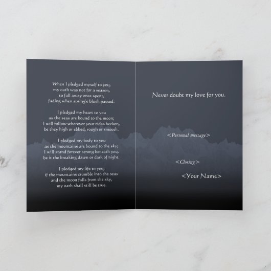 Asatru Love Kaart (Binnen)