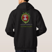 Asatru Schweiz Hoodie schwarz (Achterkant)