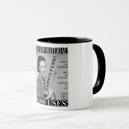 Asbest. Mok (Voorkant rechts)