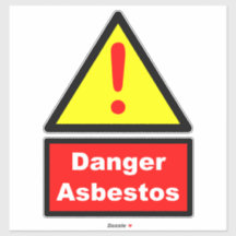 Asbestos warning