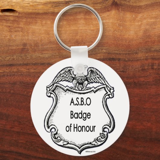ASBO SLEUTELHANGER (Voorkant)