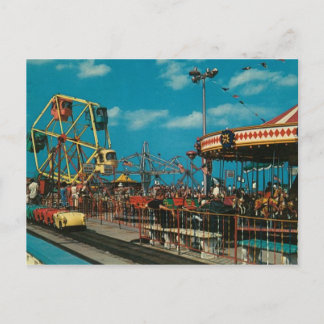 Asbury Park Amusement Park - New Jersey Briefkaart