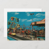 Asbury Park Amusement Park - New Jersey Briefkaart (Voorkant / Achterkant)