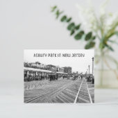 Asbury Park Beach in New Jersey Briefkaart (Staand voorkant)
