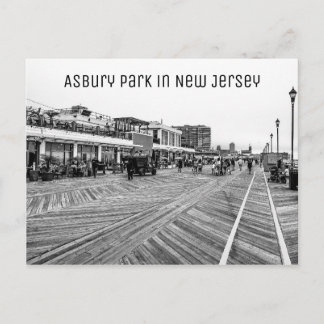 Asbury Park Beach in New Jersey Briefkaart