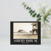 Asbury Park, Morro Castle,  Briefkaart (Staand voorkant)