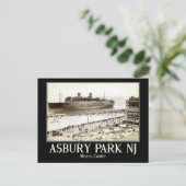 Asbury Park, Morro Castle,  Briefkaart (Staand voorkant)